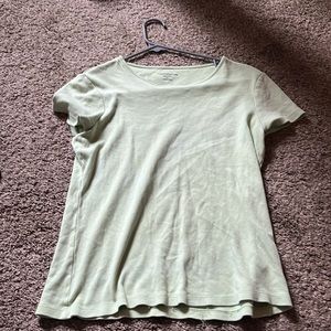 Green women’s Tshirt- small- never worn